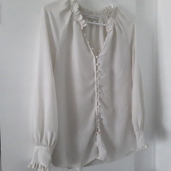 Trina Turk Silk Blouse - Picture 8 of 8